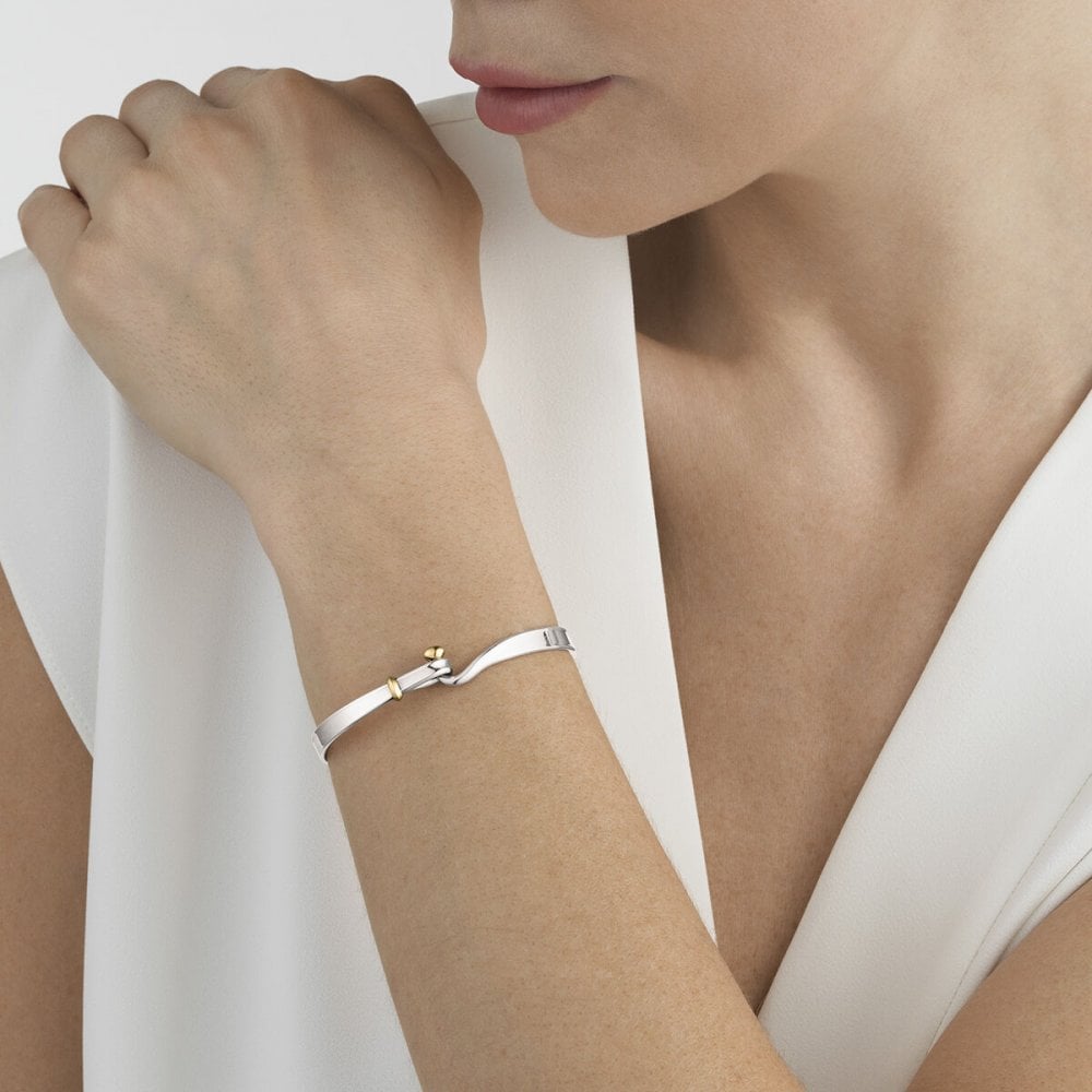 Torun Silver & Gold Bangle