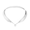 Georg Jensen Vivianna Dew Drop Sterling Silver Neck Ring - Berry's Jewellers