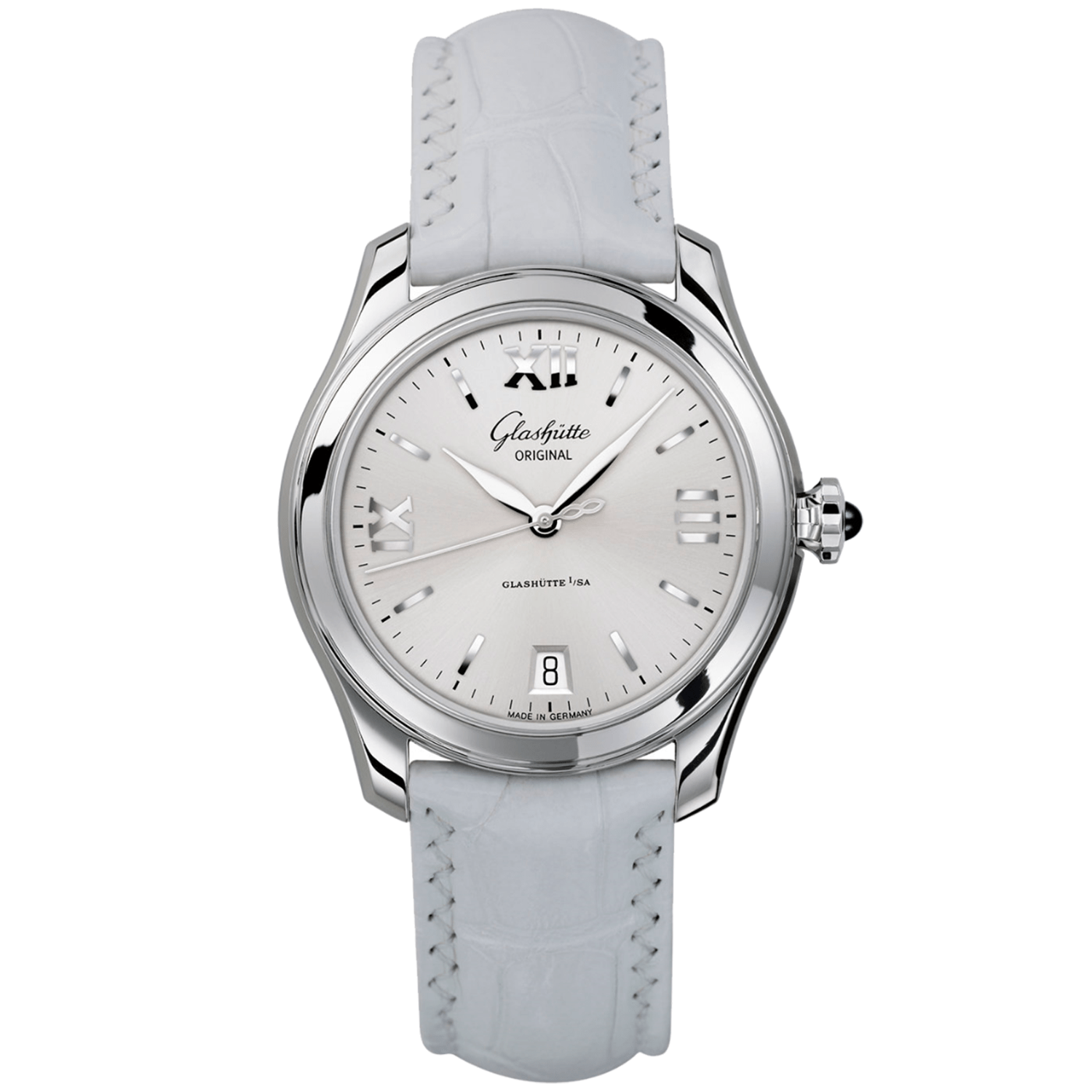 Lady Serenade 36mm Silver Dial Automatic Strap Watch