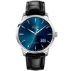 Glashütte Original Senator Excellence Panorama Date 42mm Blue Dial Leather Strap Watch - Berry's Jewellers