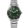 Glashütte Original Spezialist SeaQ 39.5mm Green Dial Men's Automatic Bracelet Watch - Berry's Jewellers