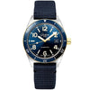 Glashütte Original Spezialist SeaQ 39mm Steel & 18ct Yellow Gold Blue Dial Men's Strap Watch - Berry's Jewellers