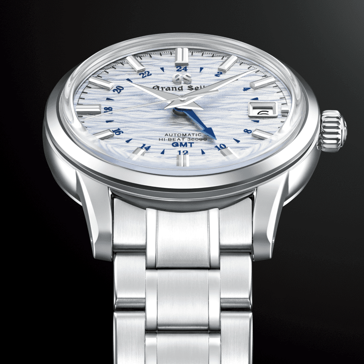 Grand Seiko Elegance Mechanical Seasons: Summer 39.5mm Bracelet Watch - Berry's Jewellers