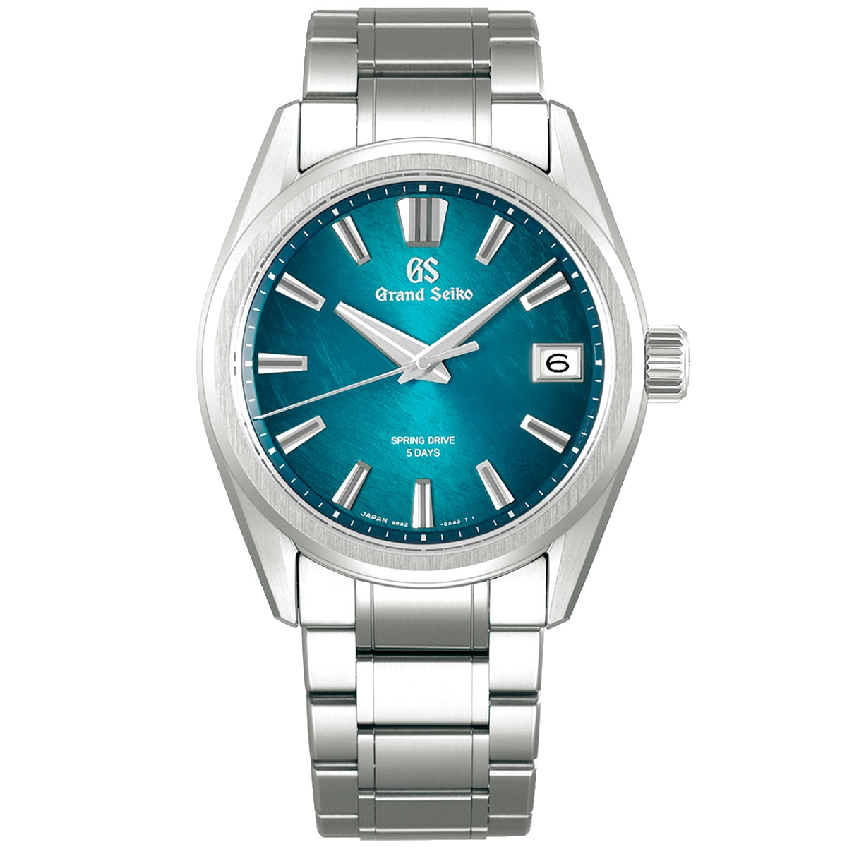 Grand Seiko Evolution 9 'Atera Valley' 40mm Emerald Green Dial Bracelet Watch - Berry's Jewellers