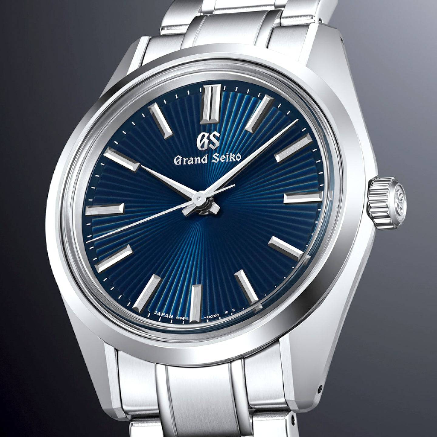 Grand Seiko Heritage 36.5mm Blue Sunray Dial Manual-Wind Watch - Berry's Jewellers