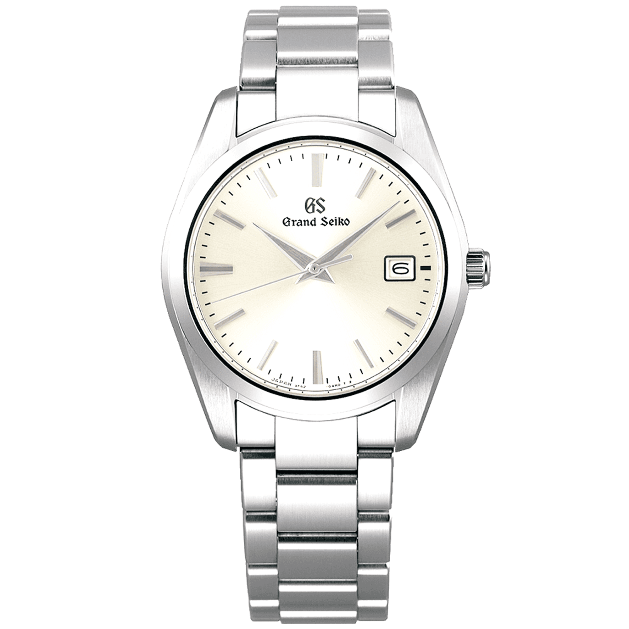 Grand Seiko Heritage 37mm Silver Dial Bracelet Watch - Berry's Jewellers