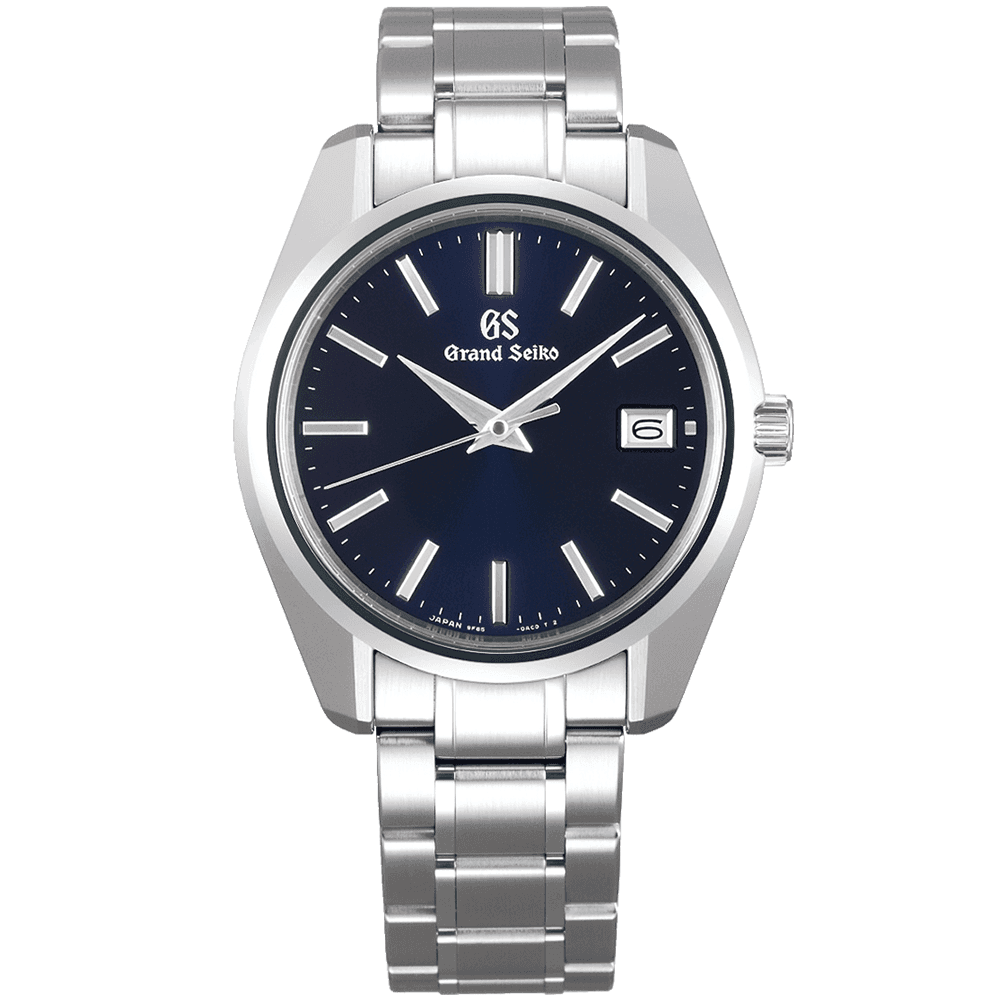 Grand Seiko Heritage 40mm Blue Dial Men's Bracelet Watch - Berry's Jewellers