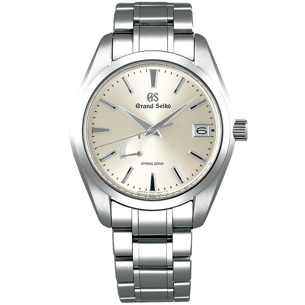 Grand Seiko Heritage 41mm Radiant Silver Dial Men's Spring-Drive Bracelet Watch - Berry's Jewellers