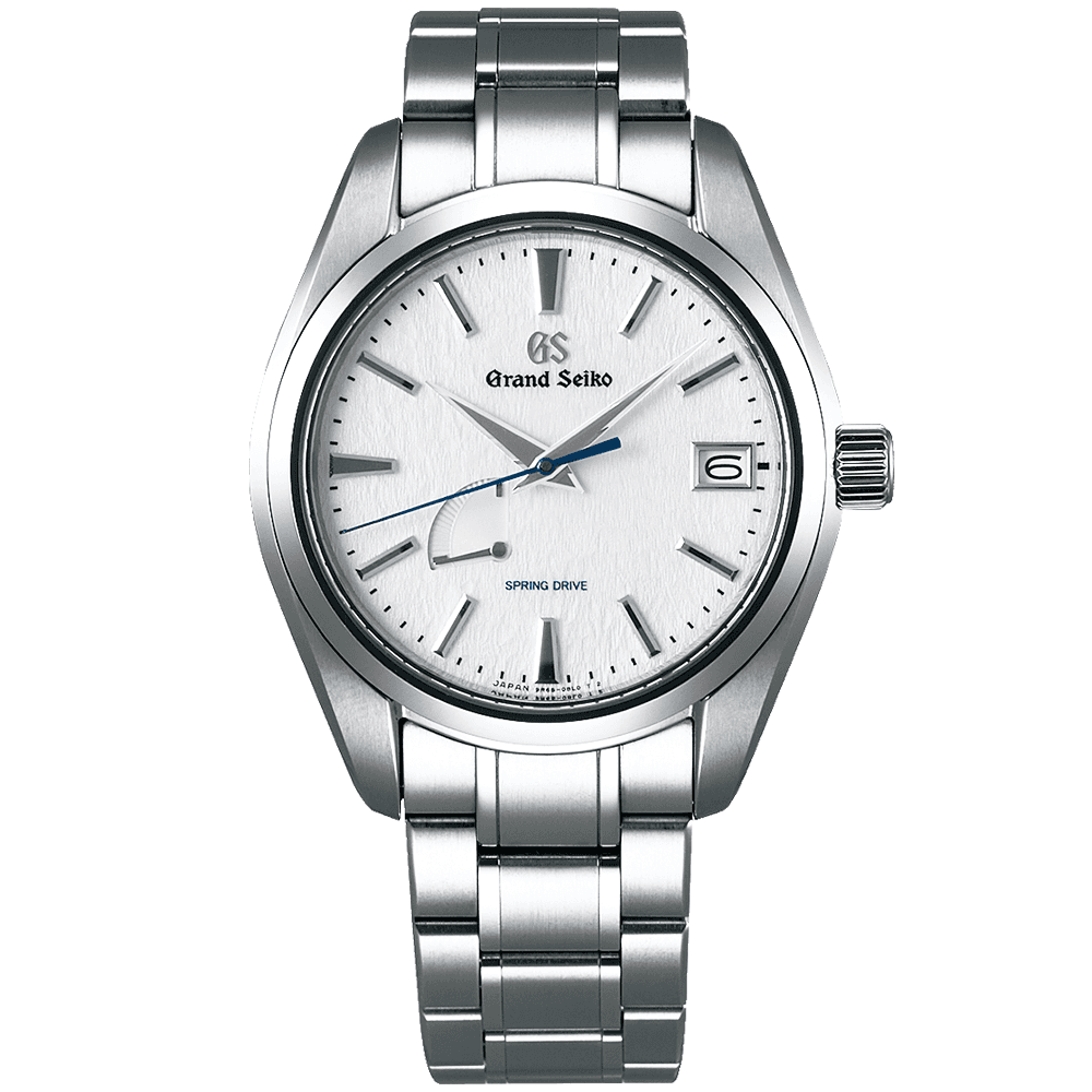 Grand Seiko Heritage 41mm Titanium White Snowflake Dial Men's Bracelet Watch - Berry's Jewellers