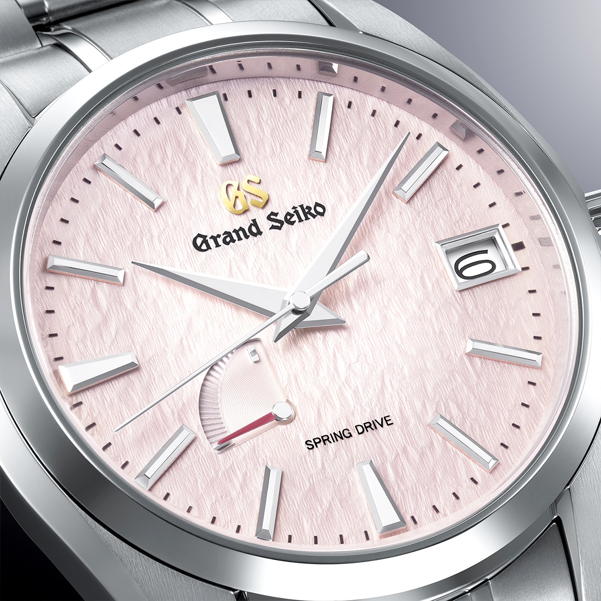 Grand Seiko Heritage 'Pink Snowflake' 41mm Limited Edition Spring-Drive Watch - Berry's Jewellers