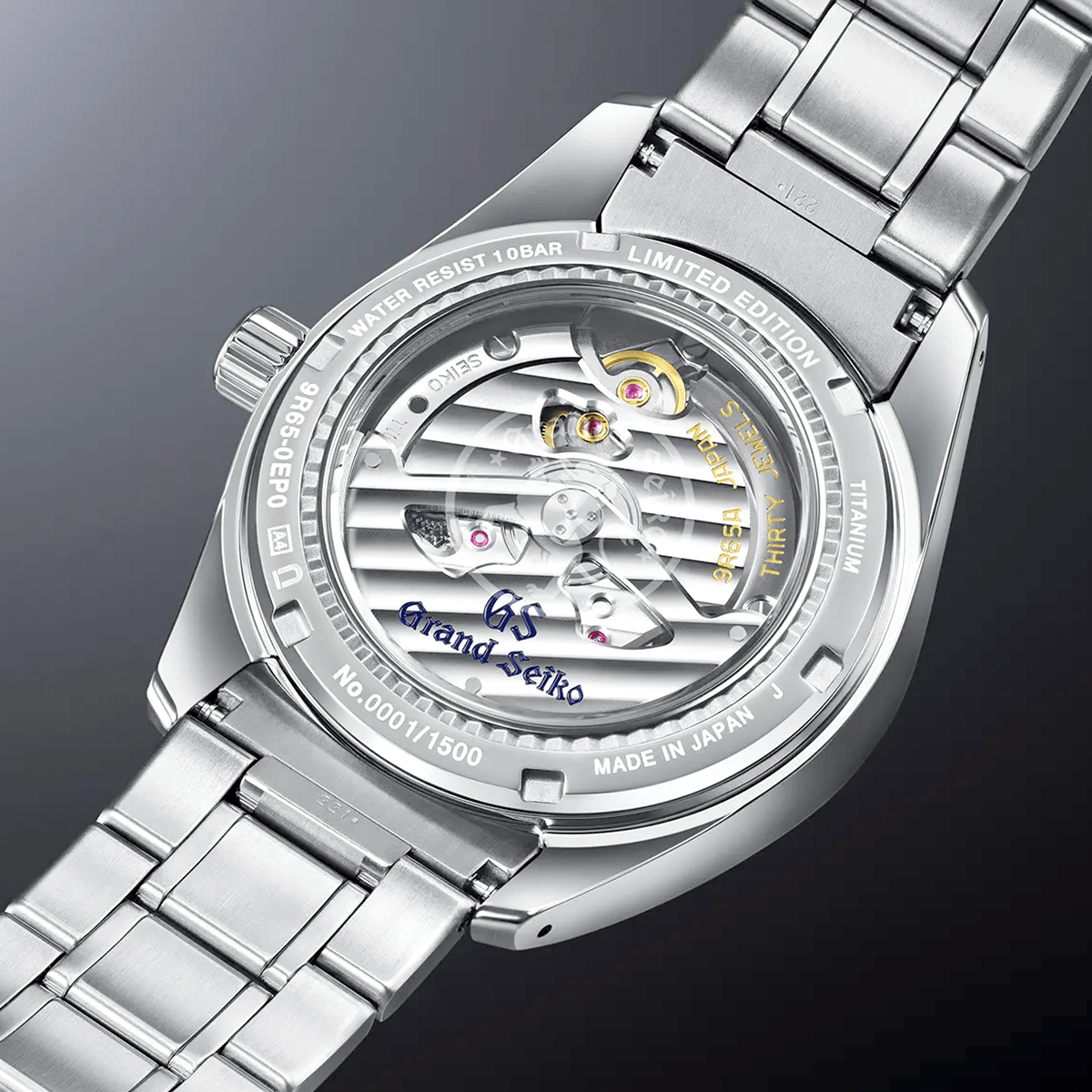 Grand Seiko Heritage 'Pink Snowflake' 41mm Limited Edition Spring-Drive Watch - Berry's Jewellers