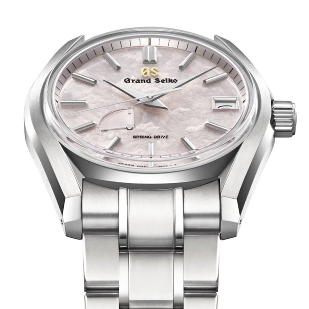 Grand Seiko Heritage 'Shunbun' 40mm Cherry Blossom Dial Spring-Drive Bracelet Watch - Berry's Jewellers