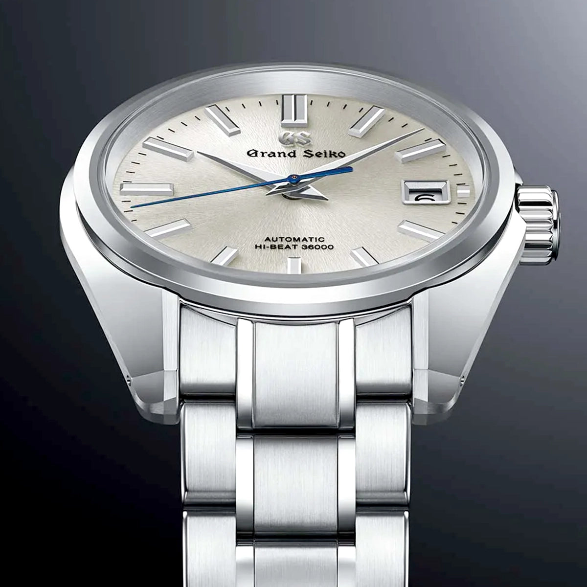 Grand Seiko Heritage 'Snowfall Mount Iwate' 40mm Men's Bracelet Watch - Berry's Jewellers