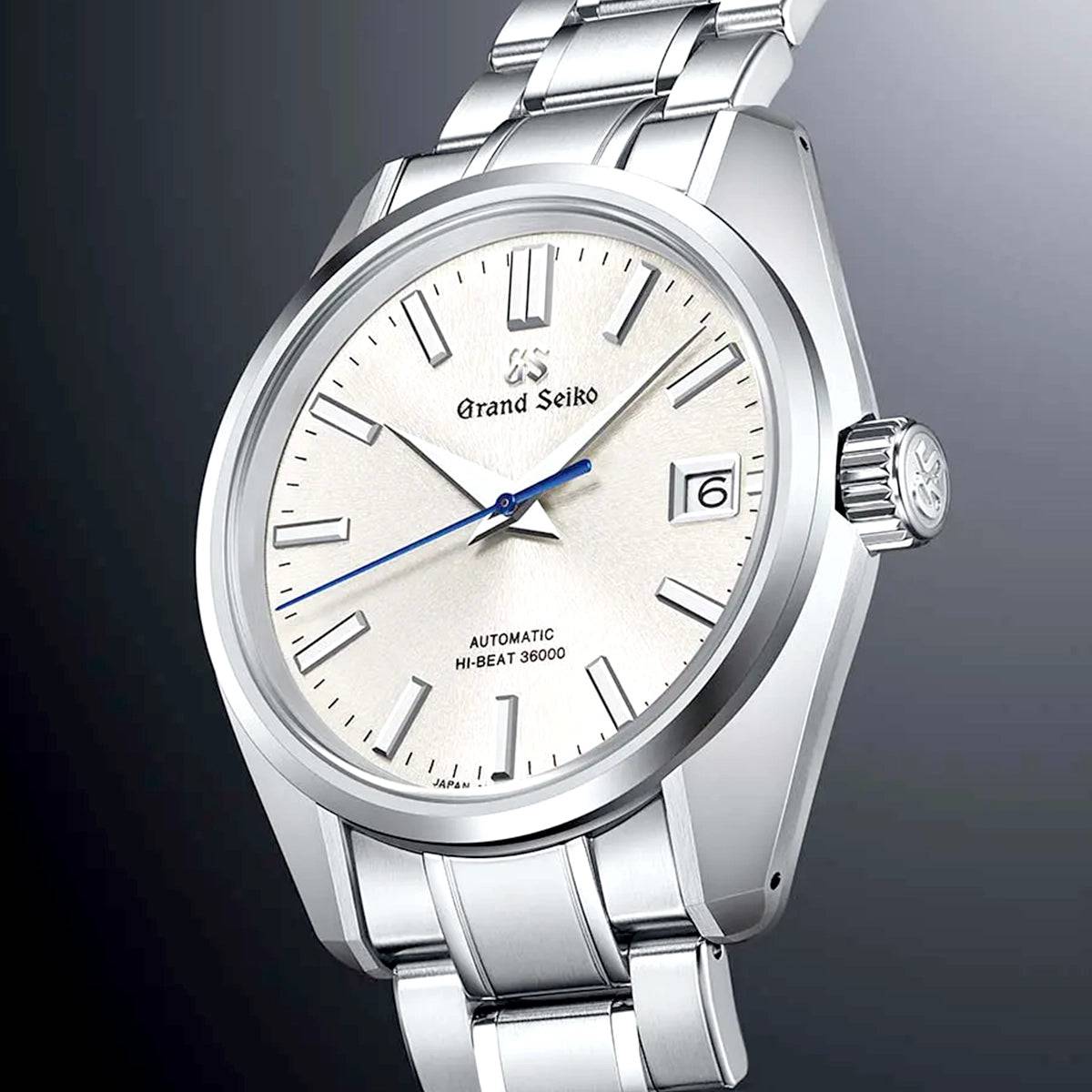 Grand Seiko Heritage 'Snowfall Mount Iwate' 40mm Men's Bracelet Watch - Berry's Jewellers