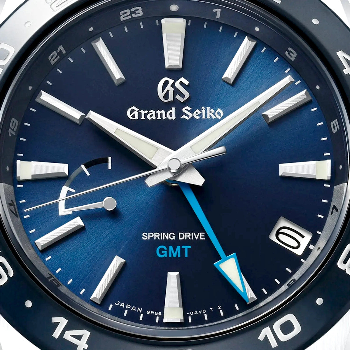 Grand Seiko Sport GMT 41mm Blue Dial & Ceramic Bezel Spring-Drive Watch - Berry's Jewellers