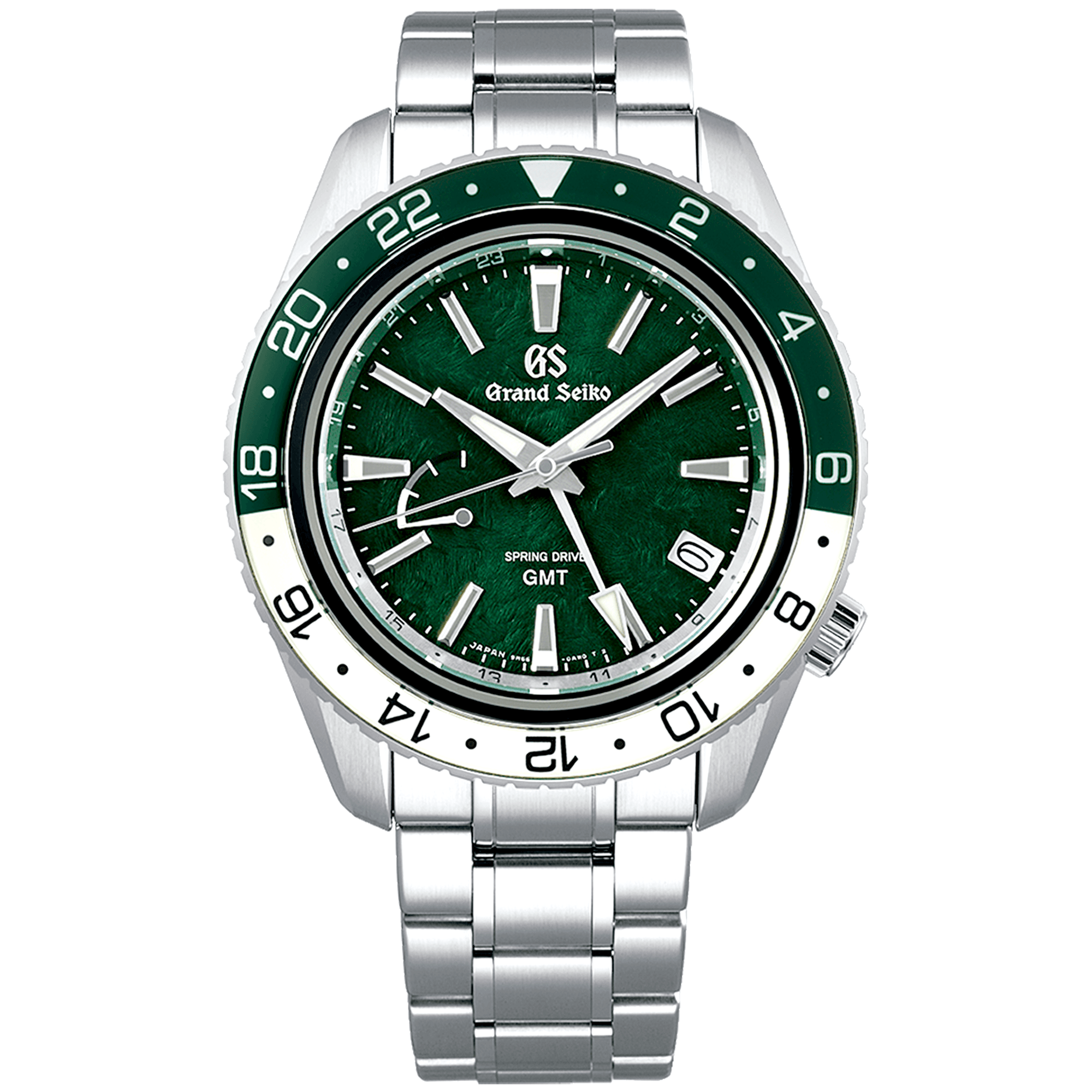 Sport 'Hotaka Mountains' 44mm Green Dial Men's Spring-Drive Watch