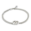 Gucci GG Marmont Sterling Silver Logo Bracelet - Berry's Jewellers