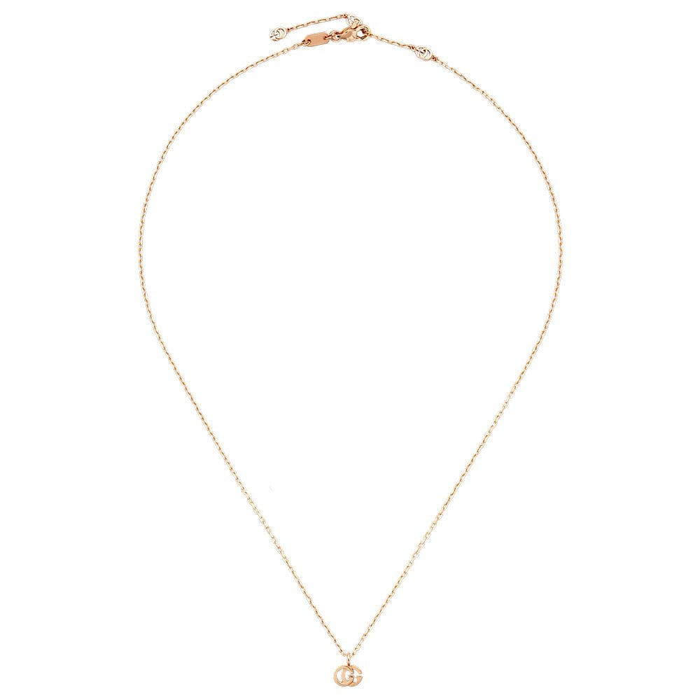 GG Running 18ct Rose Gold Necklace