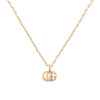 Gucci GG Running 18ct Rose Gold Necklace - Berry's Jewellers