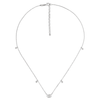 Gucci GG Running 18ct White Gold Diamond Necklace - Berry's Jewellers