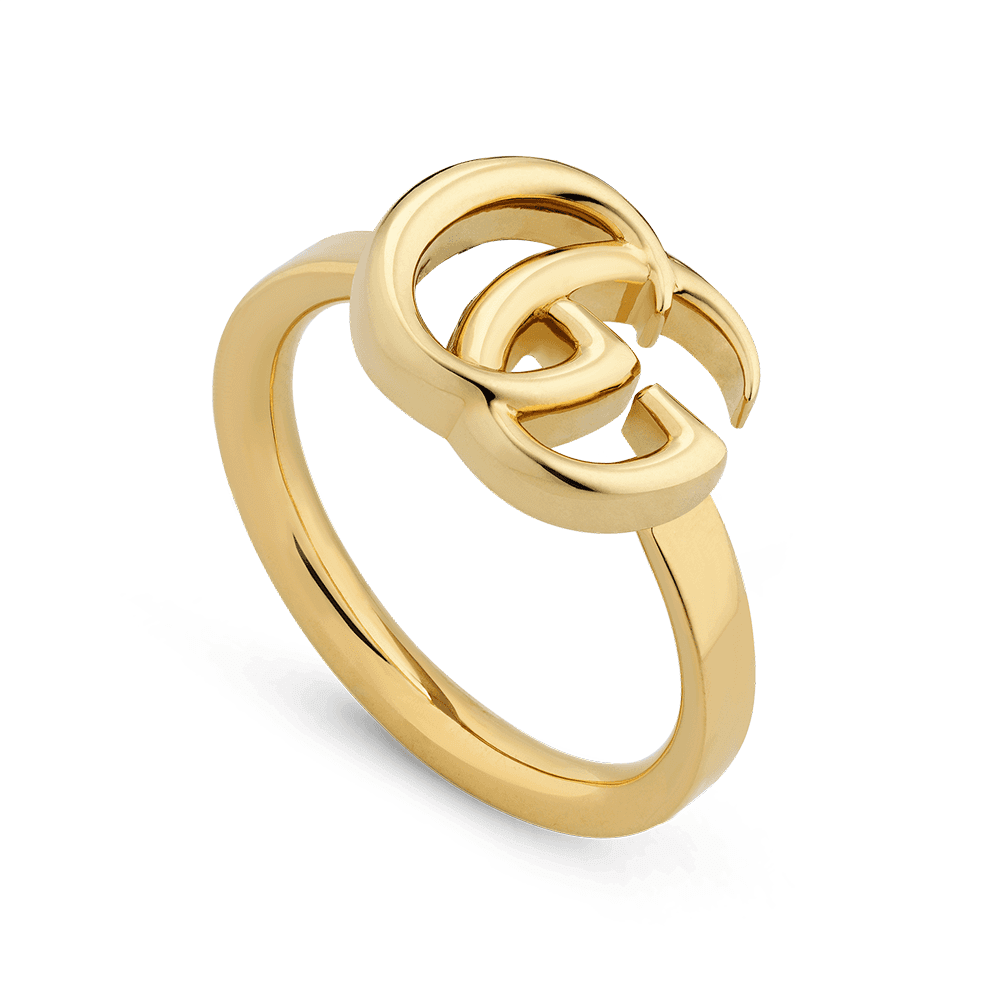 GG Running 18ct Yellow Gold Ring