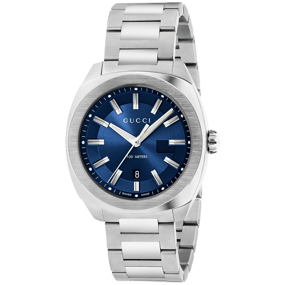 GG2570 41mm Sunray Blue Dial Men's Bracelet Watch