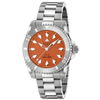 Gucci Gucci Dive 40mm Automatic Stainless Steel Watch With A Orange Dial & Ceramic Bezel - Berry's Jewellers