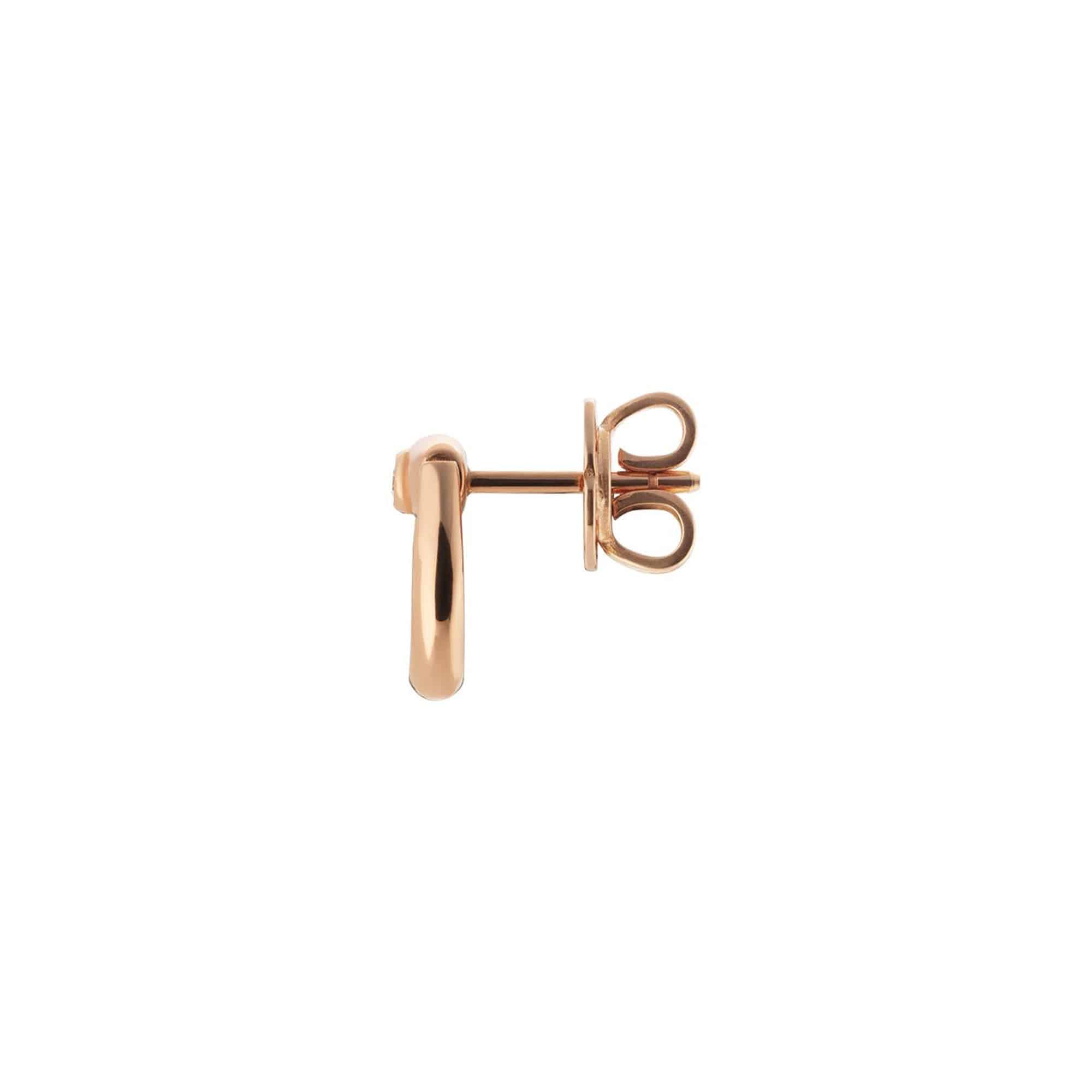 Gucci Gucci Horsebit 18ct Rose Gold Diamond Stud Earrings - Berry's Jewellers