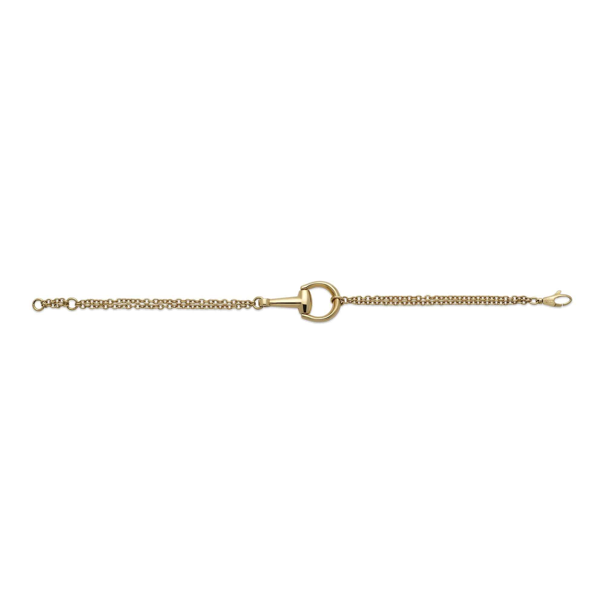 Gucci Gucci Horsebit 18ct Yellow Gold Chain Bracelet - Berry's Jewellers