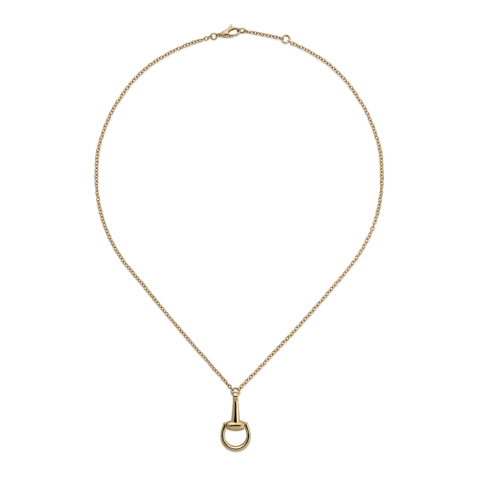 Gucci Gucci Horsebit 18ct Yellow Gold Chain Necklace - Berry's Jewellers