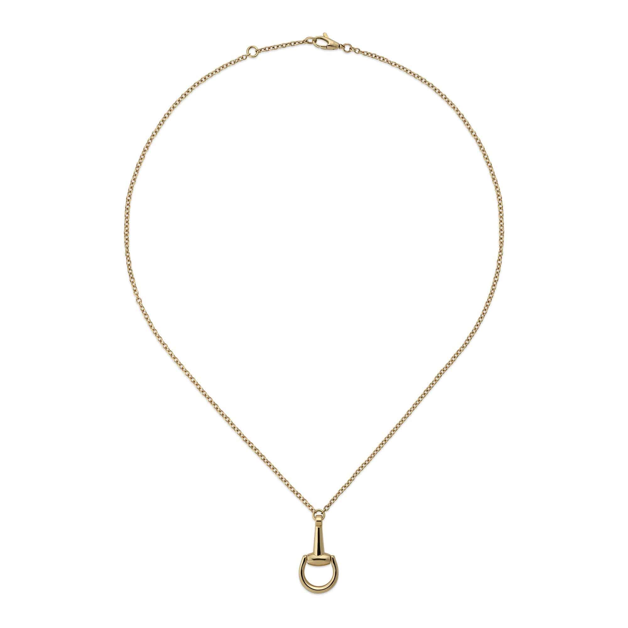 Gucci Gucci Horsebit 18ct Yellow Gold Chain Necklace - Berry's Jewellers