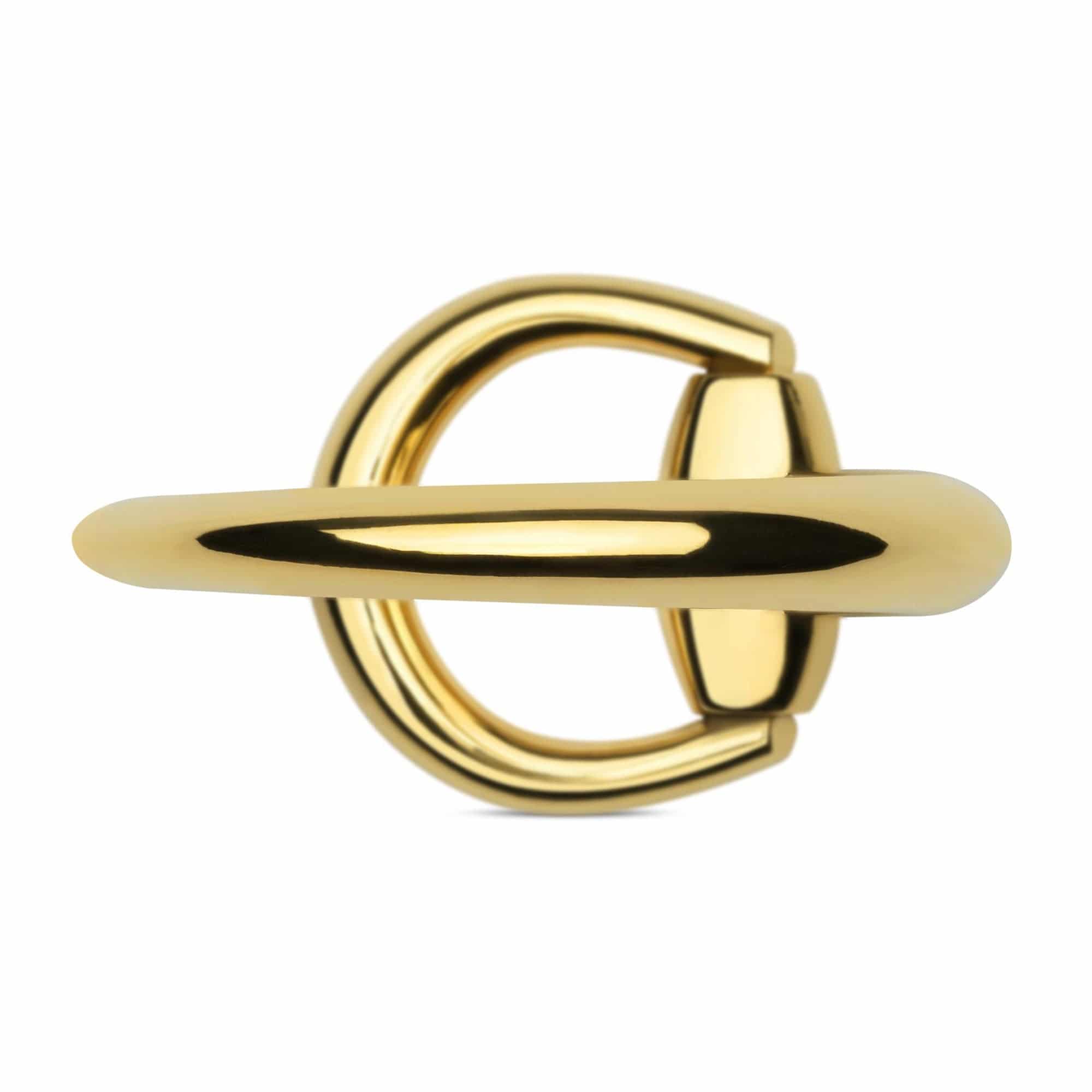 Gucci Horsebit 18ct Yellow Gold Dress Ring