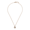 Gucci Gucci Interlocking 18ct Rose Gold Mother Of Pearl And Diamond Pendant - Berry's Jewellers