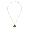 Gucci Gucci Interlocking 18ct Yellow Gold Black Onyx Necklace - Berry's Jewellers