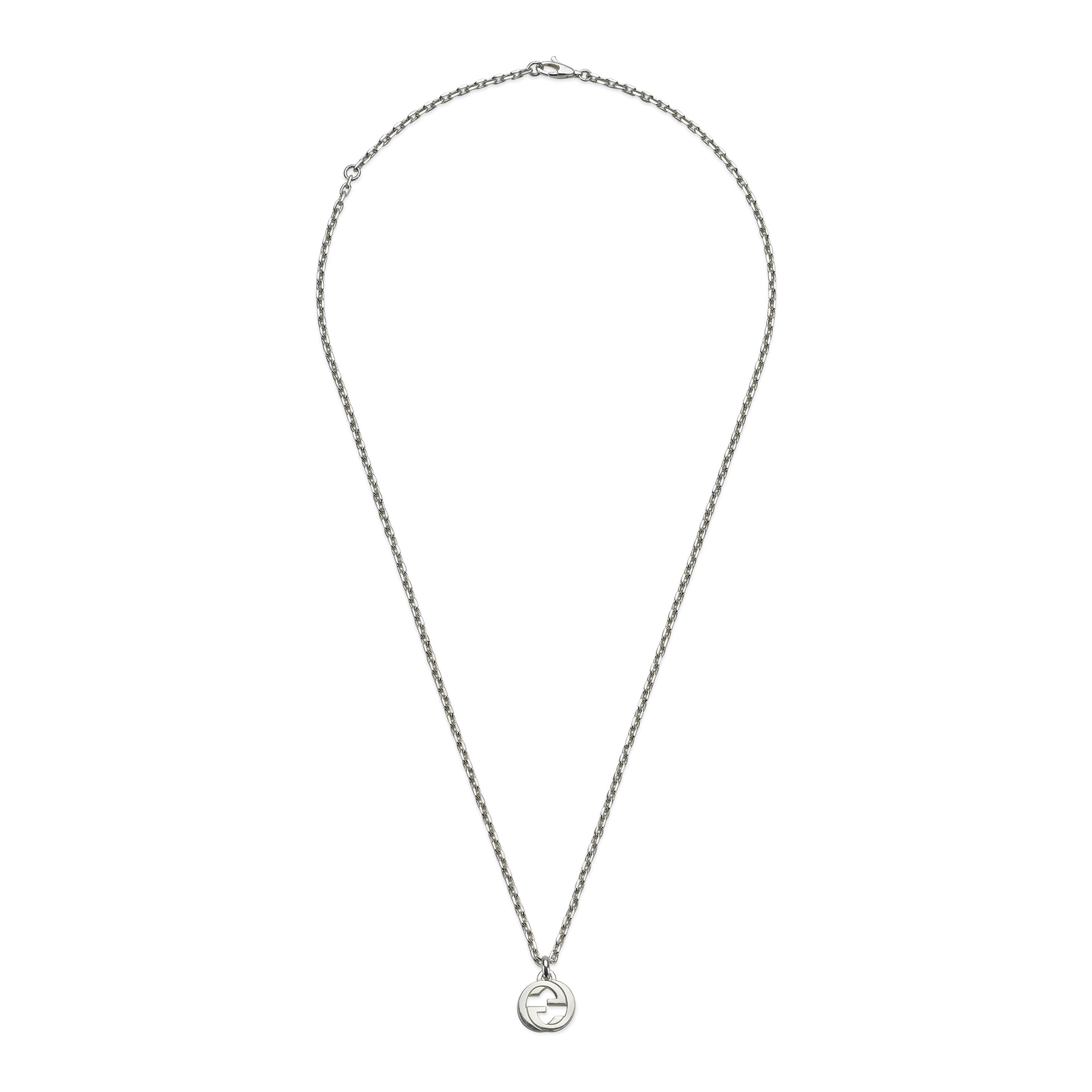 Gucci Gucci Interlocking Sterling Silver Necklace - Berry's Jewellers