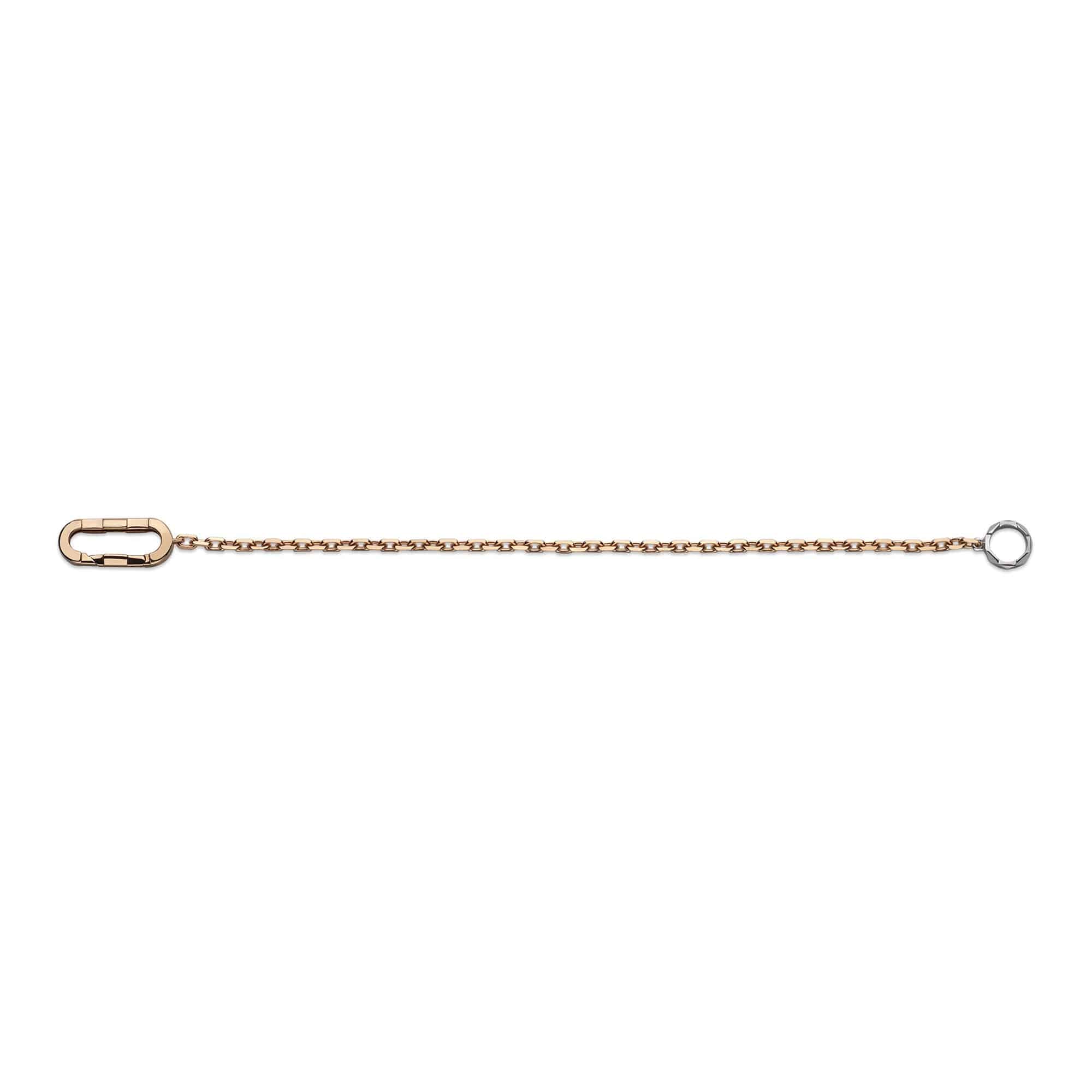 Gucci Gucci Link to Love 18ct Rose And White Gold Chain Bracelet - Berry's Jewellers