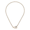 Gucci Link to Love 18ct Rose And White Gold Chain Necklace