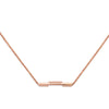 Gucci Gucci Link to Love 18ct Rose Gold Necklace - Berry's Jewellers