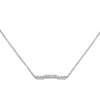 Gucci Gucci Link to Love 18ct White Gold Diamond Pave Set Necklace - Berry's Jewellers