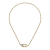 Gucci Gucci Link to Love 18ct Yellow And White Gold Chain Necklace - Berry's Jewellers