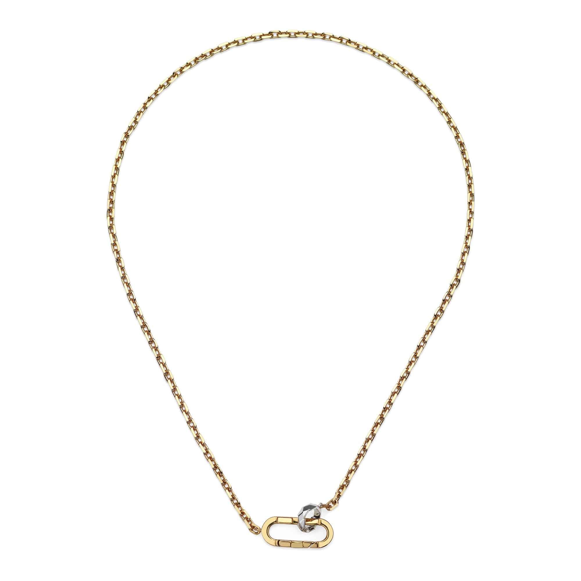 Gucci Link to Love 18ct Yellow And White Gold Chain Necklace