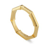 Gucci Gucci Link to Love 18ct Yellow Gold Mirrored Ring - Berry's Jewellers