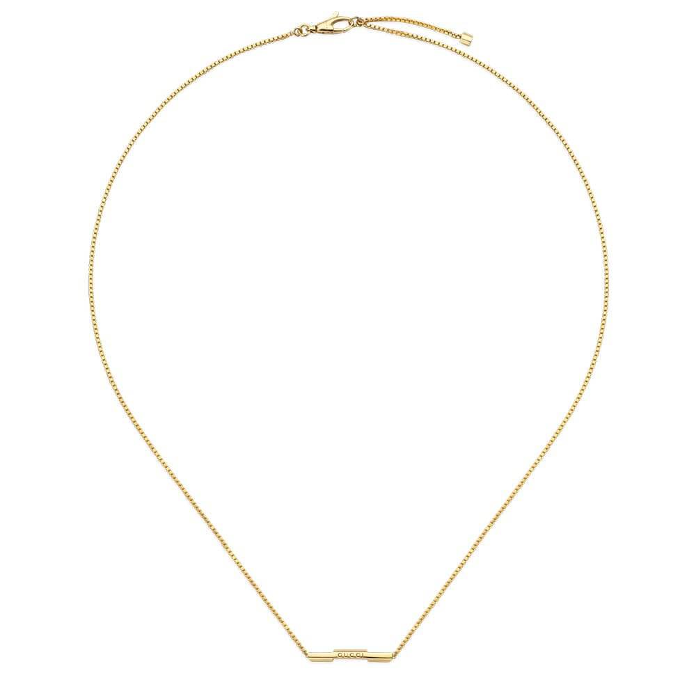 Gucci Gucci Link to Love 18ct Yellow Gold Necklace - Berry's Jewellers