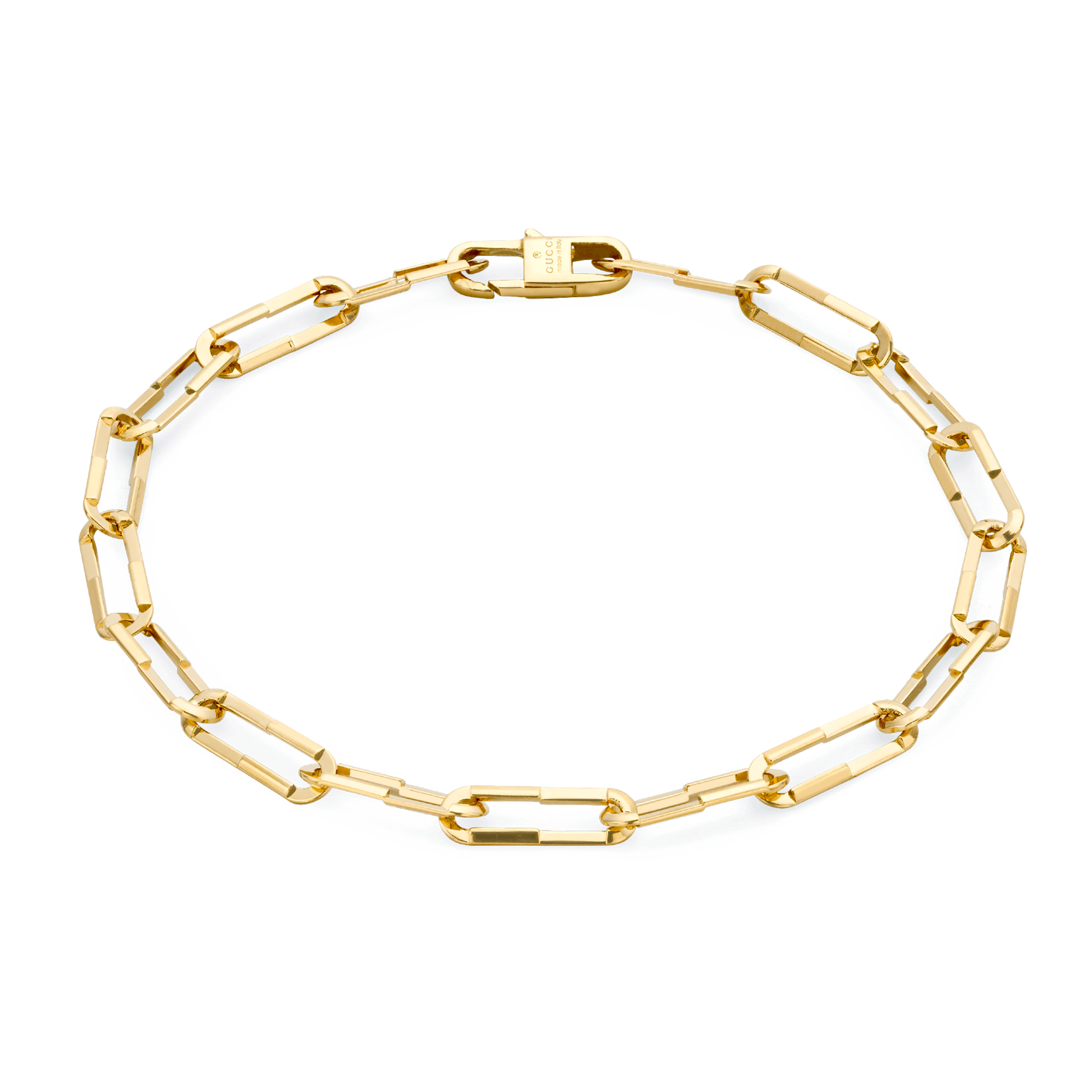 Gucci Link to Love 18ct Yellow Gold Paperchain Bracelet