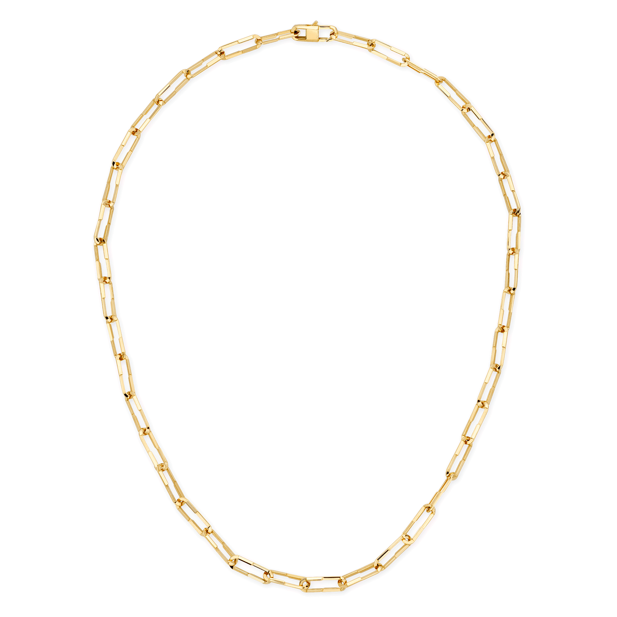 Gucci Gucci Link to Love 18ct Yellow Gold Paperchain Necklace - Berry's Jewellers