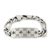 Gucci Gucci Signature Sterling Silver GG And Bee Engraved Bracelet - Berry's Jewellers