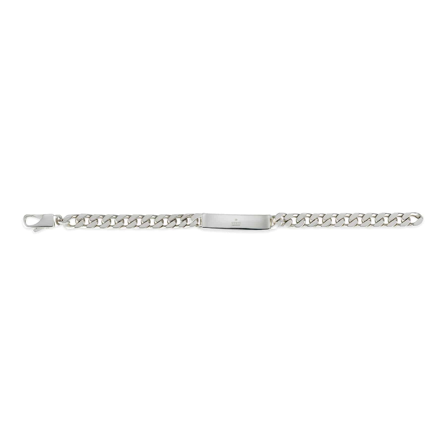 Gucci Gucci Signature Sterling Silver GG Bracelet - Berry's Jewellers