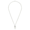 Gucci Gucci Signature Sterling Silver Tag Necklace - Berry's Jewellers