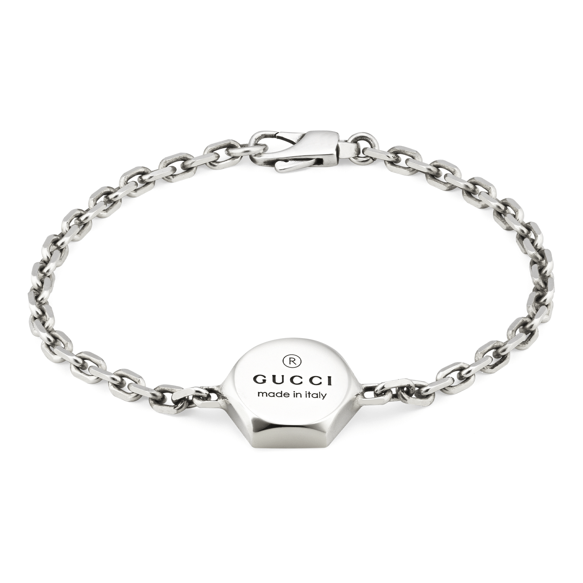 Gucci Gucci Sterling Silver Trademark Bracelet - Berry's Jewellers