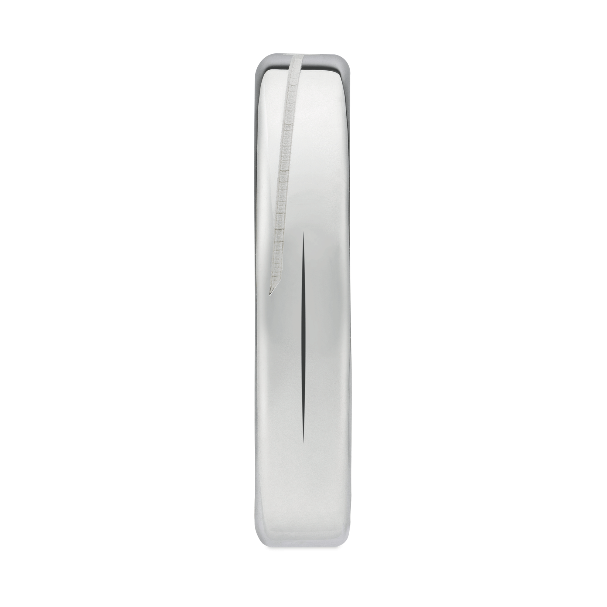 Gucci Gucci Tag Sterling Silver Slim With Interlocking  Logo Ring - Berry's Jewellers